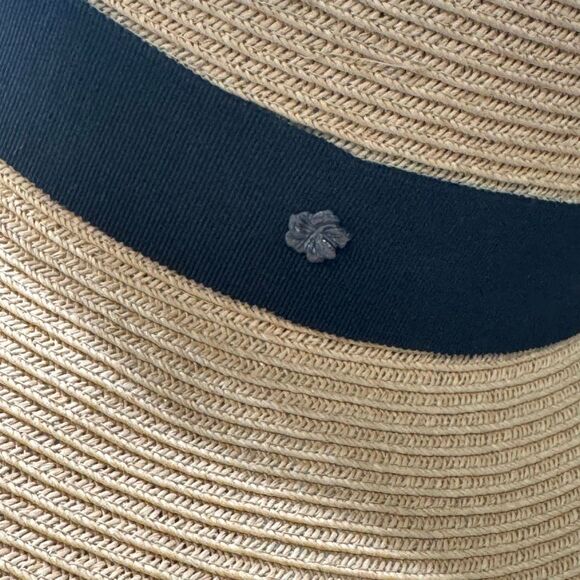 Florabella Sarita Brown Multi Wide Brim Hat - Picture 5 of 12